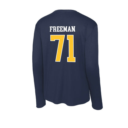 North Carolina A&T - NCAA Football : Jodi Freeman - Activewear Long Sleeve T-Shirt-1