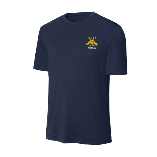 North Carolina A&T - NCAA Women's Basketball : Paris Locke - Activewear T-Shirt-0