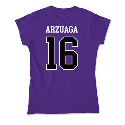 Stonehill - NCAA Baseball : Giovanni Arzuaga - Soft Style Women’s T-Shirt-1