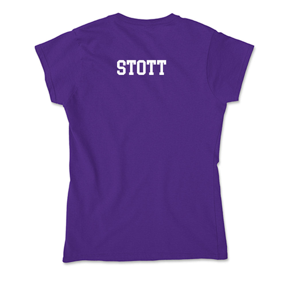 Stonehill - NCAA Women's Track & Field : Madison Stott - Soft Style Women’s T-Shirt-1