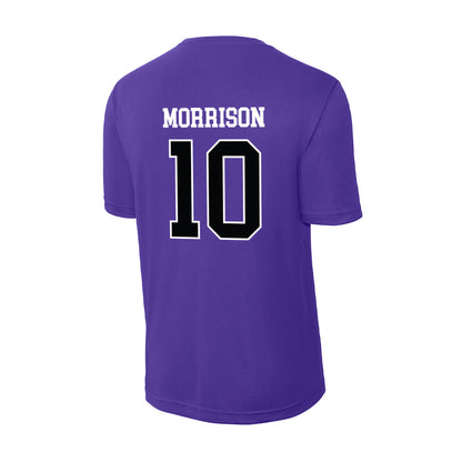 Stonehill - NCAA Baseball : Cam Morrison - Activewear T-Shirt-1