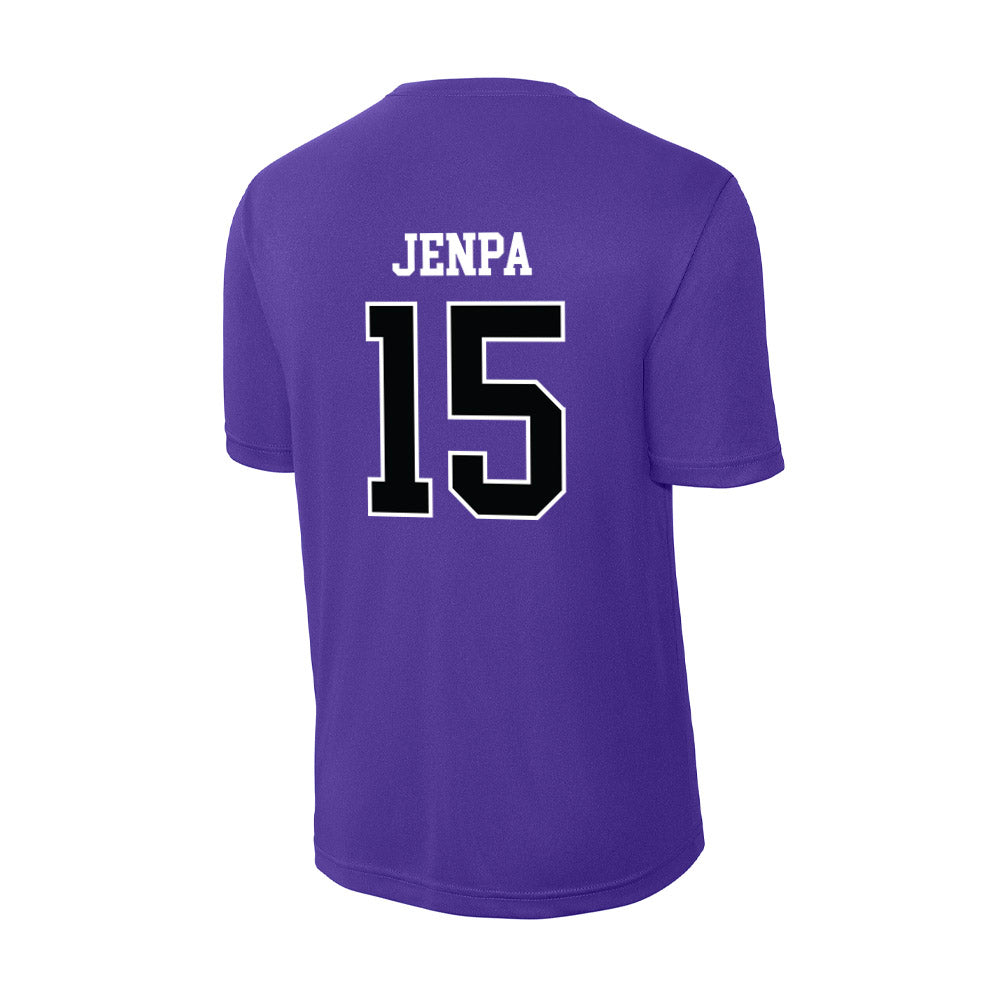 Stonehill - NCAA Men's Basketball : Norbu Jenpa - Activewear T-Shirt-1