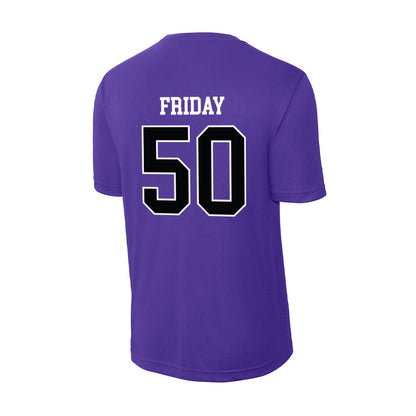 Stonehill - NCAA Football : Vahn Friday - Activewear T-Shirt-1