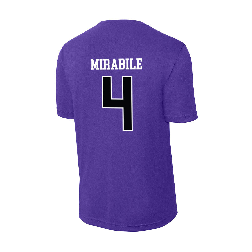 Stonehill - NCAA Women's Field Hockey : Karleigh Mirabile - Activewear T-Shirt-1