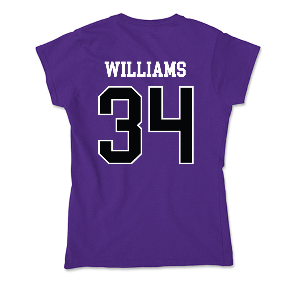 Stonehill - NCAA Football : Ja'Dyn Williams - Soft Style Women’s T-Shirt-1