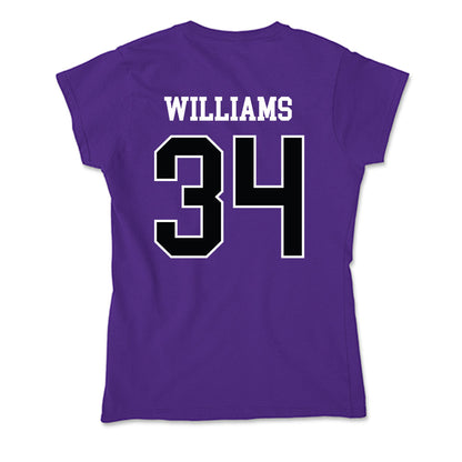 Stonehill - NCAA Football : Ja'Dyn Williams - Soft Style Women’s T-Shirt-1