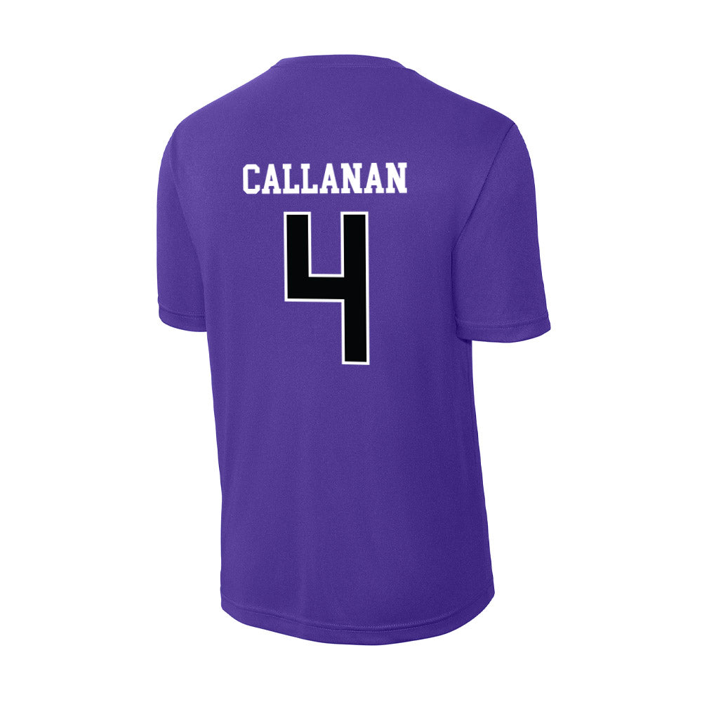 Stonehill - NCAA Equestrian : Shay Callanan - Activewear T-Shirt-1