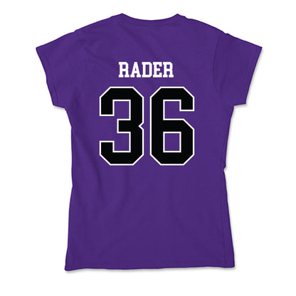 Stonehill - NCAA Baseball : Brayden Rader - Soft Style Women’s T-Shirt-1