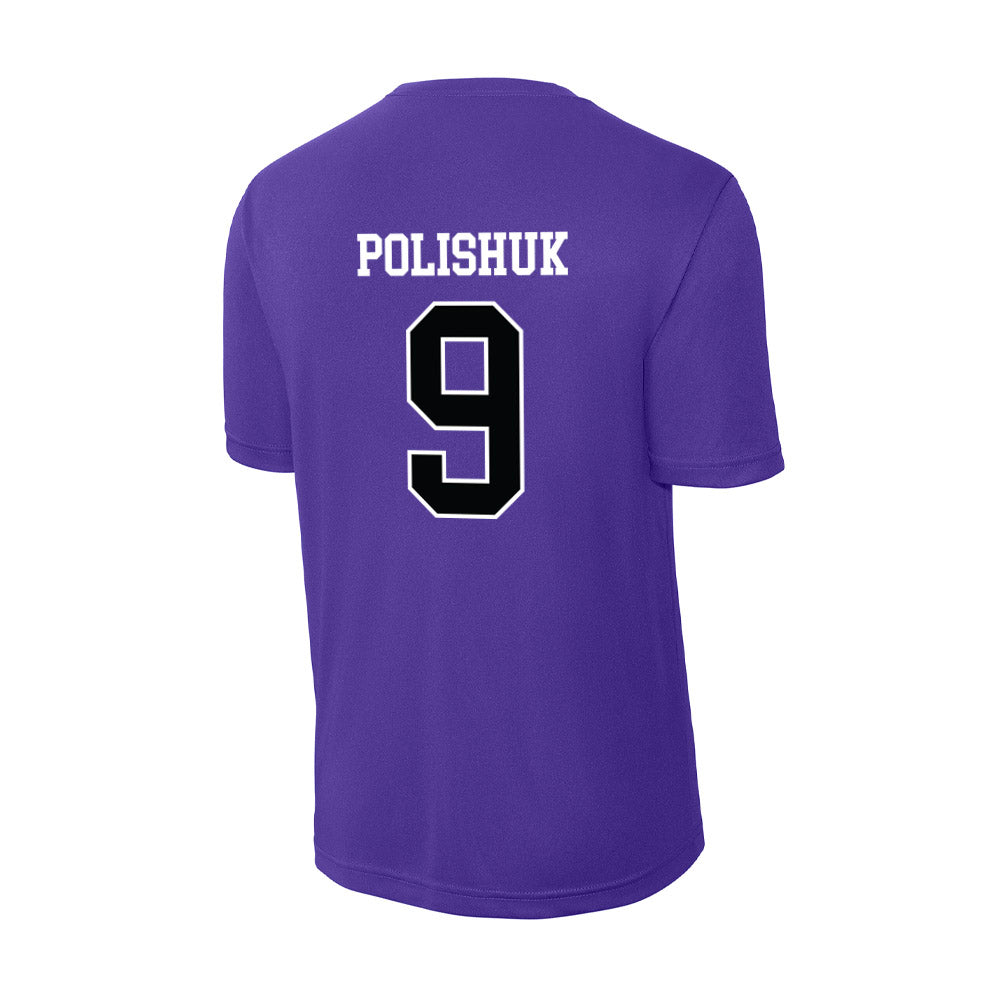 Stonehill - NCAA Women's Volleyball : Gabrielle (Gabi) Polishuk - Activewear T-Shirt-1