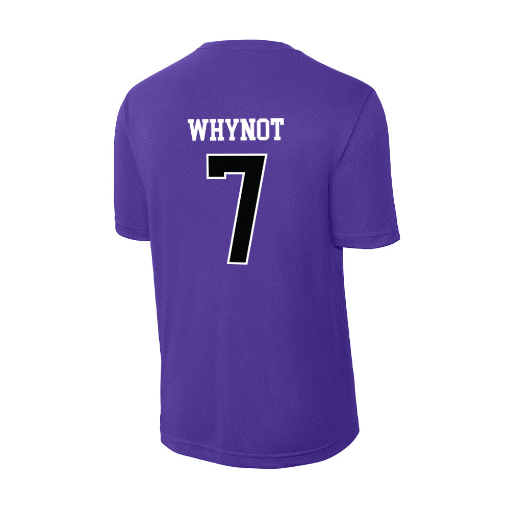 Stonehill - NCAA Women's Ice Hockey : Reagan Whynot - Activewear T-Shirt-1