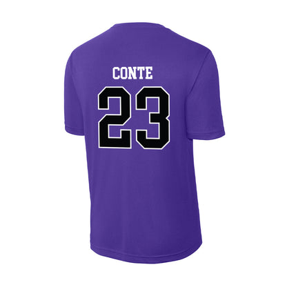 Stonehill - NCAA Softball : Shannon Conte - Activewear T-Shirt-1