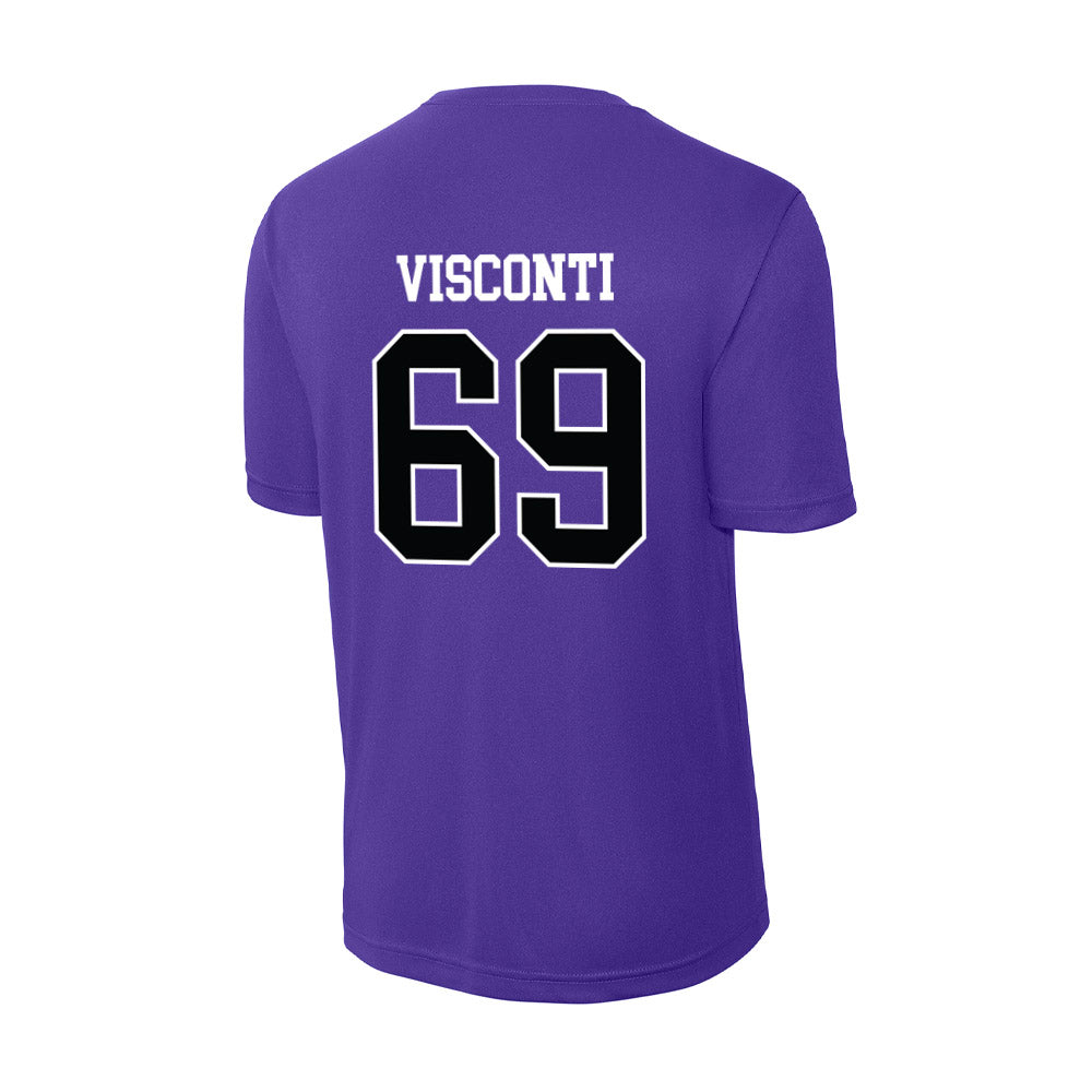 Stonehill - NCAA Football : Alexander Visconti - Activewear T-Shirt-1