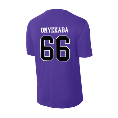 Stonehill - NCAA Football : Lotanna Onyekaba - Activewear T-Shirt-1