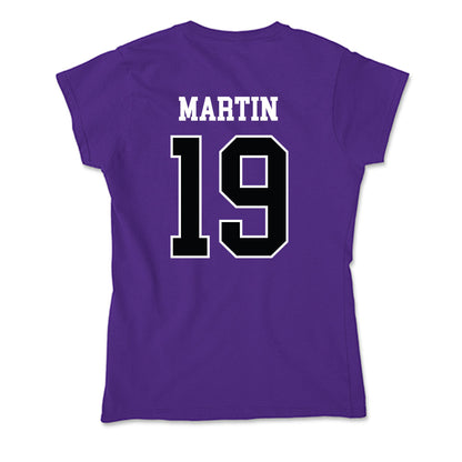 Stonehill - NCAA Baseball : Adam Martin - Soft Style Women’s T-Shirt-1