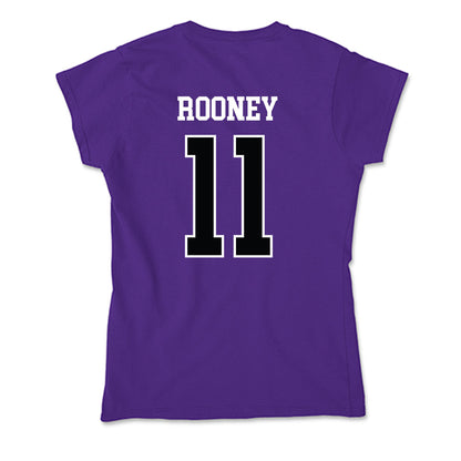 Stonehill - NCAA Women's Volleyball : Alayna Rooney - Soft Style Women’s T-Shirt-1