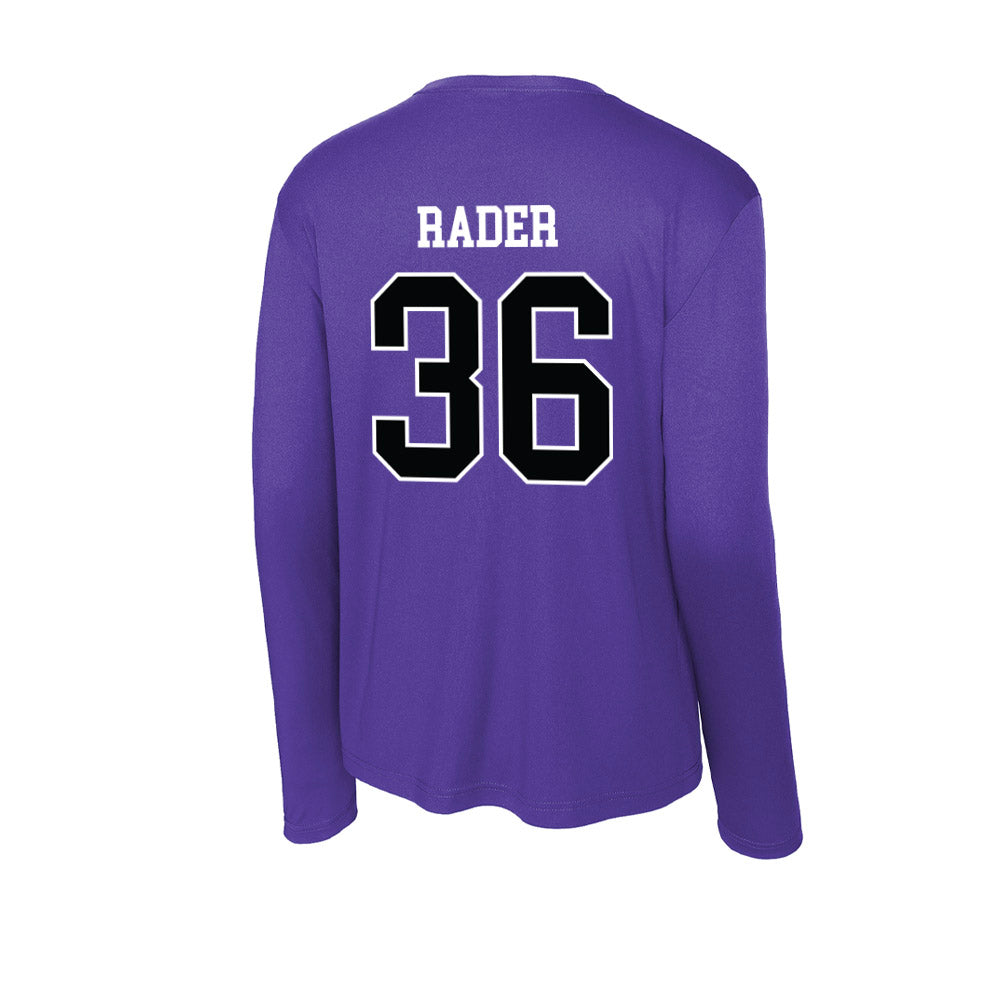 Stonehill - NCAA Baseball : Brayden Rader - Activewear Long Sleeve T-Shirt-1