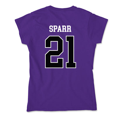 Stonehill - NCAA Baseball : Grayson Sparr - Soft Style Women’s T-Shirt-1