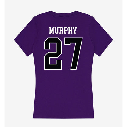 Stonehill - NCAA Women's Lacrosse : Grace Murphy - Women's V-Neck T-Shirt-1
