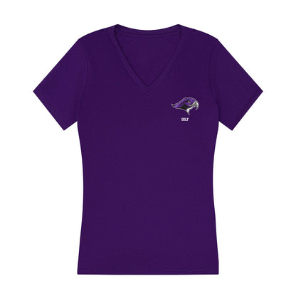 Stonehill - NCAA Women's Golf : Zoe Miller - Women's V-Neck T-Shirt-0