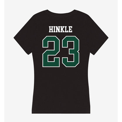 Tiffin - NCAA Women's Basketball : Tomi Hinkle - Women's V-Neck T-Shirt-1