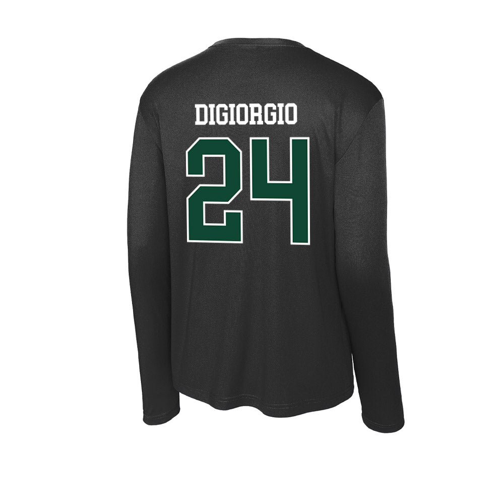 Tiffin - NCAA Men's Lacrosse : Aaron DiGiorgio - Activewear Long Sleeve T-Shirt-1