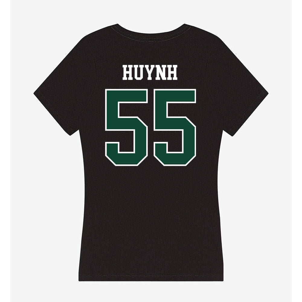 Tiffin - NCAA Men's Lacrosse : Twain Huynh - Women's V-Neck T-Shirt-1