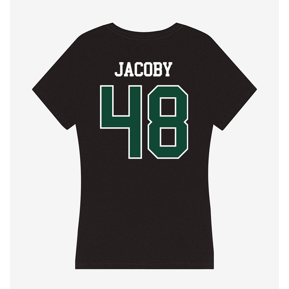 Tiffin - NCAA Football : Jake Jacoby - Women's V-Neck T-Shirt-1