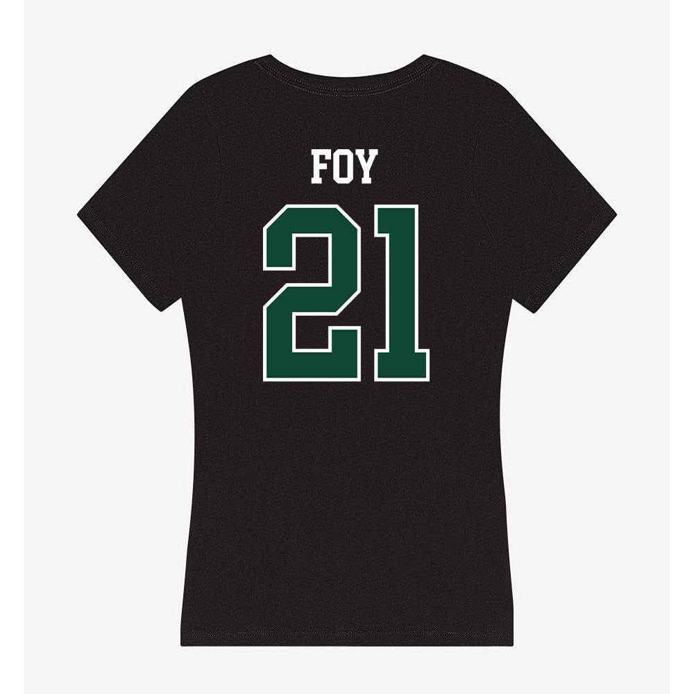 Tiffin - NCAA Baseball : Cameron Foy - Women's V-Neck T-Shirt-1