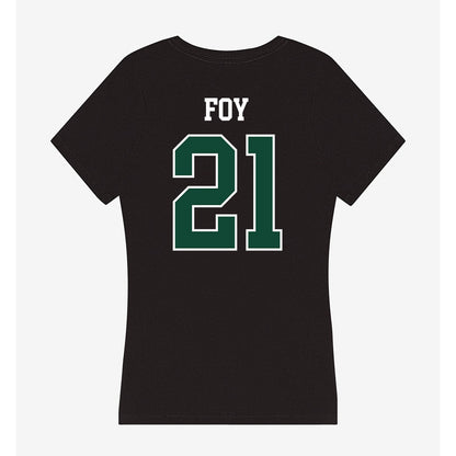 Tiffin - NCAA Baseball : Cameron Foy - Women's V-Neck T-Shirt-1