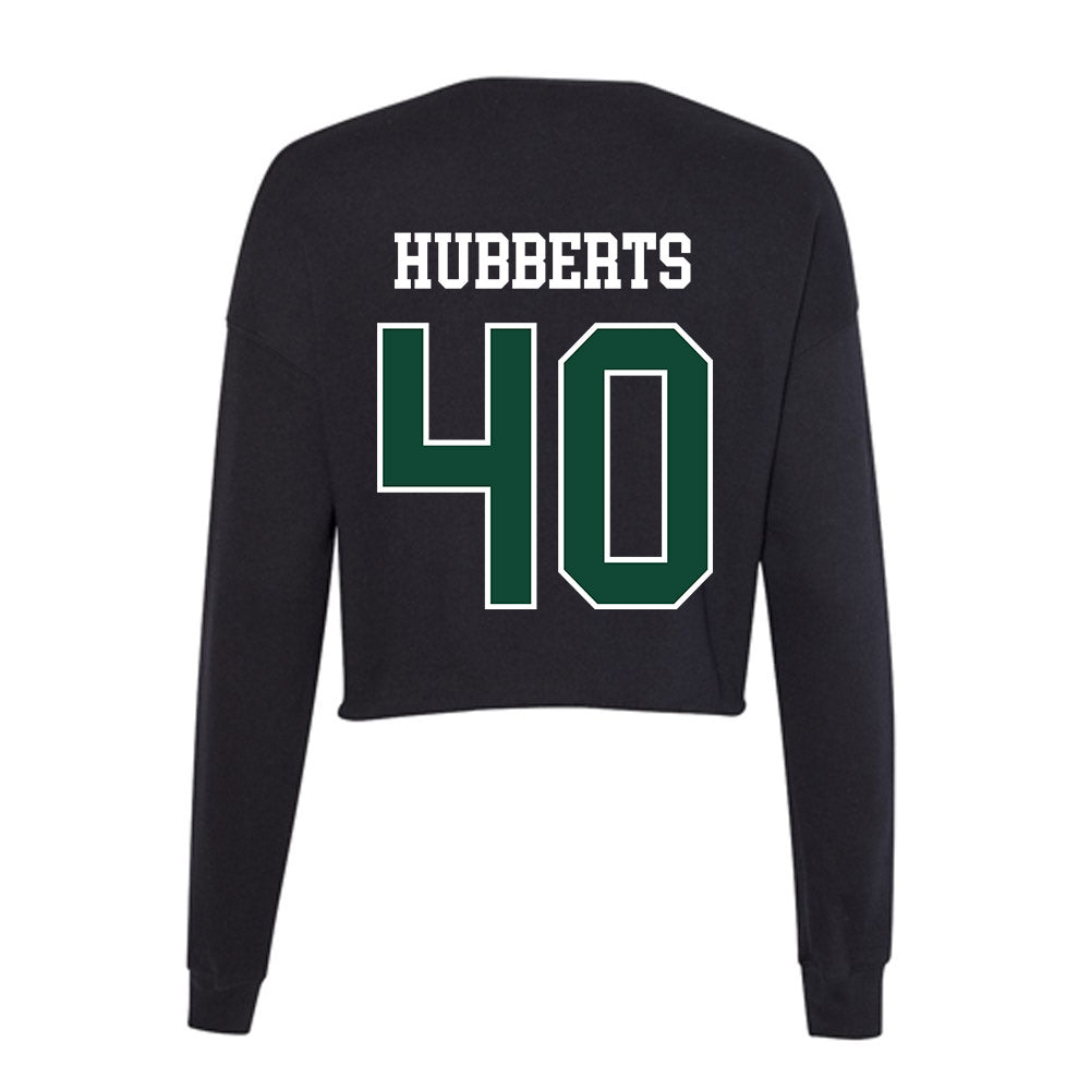 Tiffin - NCAA Men's Lacrosse : Ryan Hubberts - Women's Cropped Crew Fleece-1
