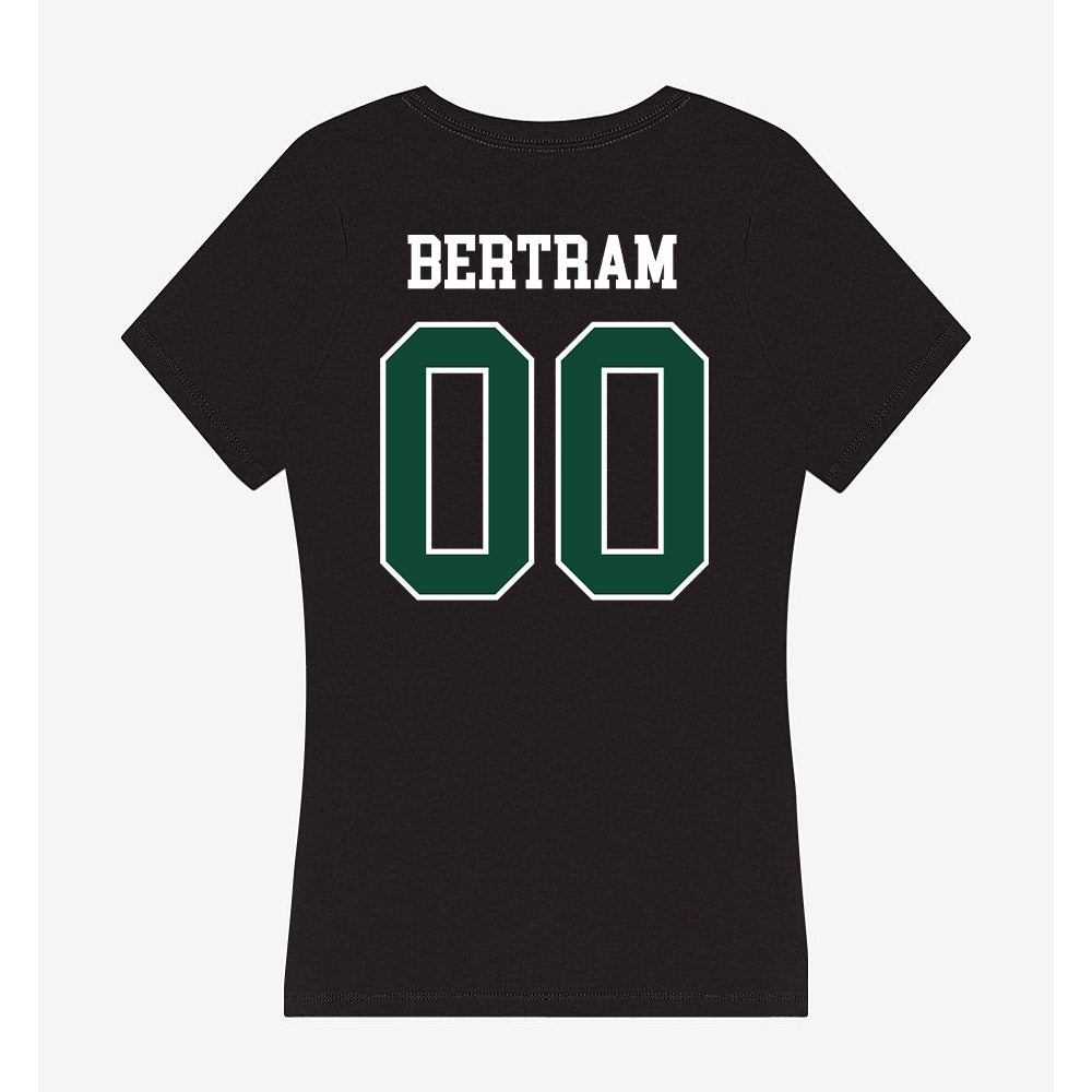 Tiffin - NCAA Football : Frank bertram - Women's V-Neck T-Shirt-1