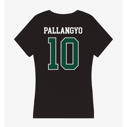 Tiffin - NCAA Men's Soccer : Praygod Johnson Pallangyo - Women's V-Neck T-Shirt-1