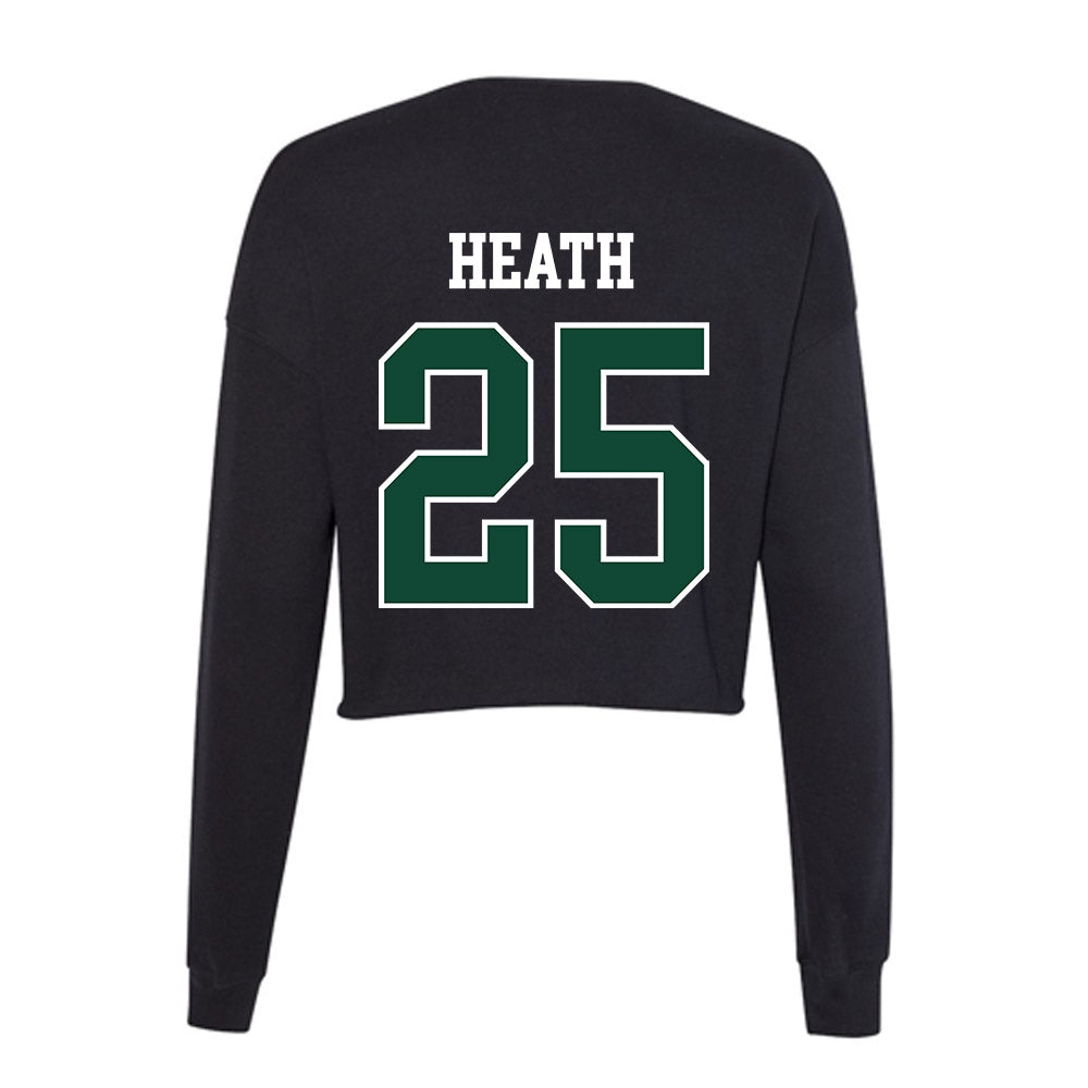 Tiffin - NCAA Men's Lacrosse : Andrew Heath - Women's Cropped Crew Fleece-1