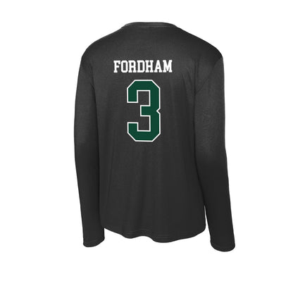 Tiffin - NCAA Men's Basketball : Allen Fordham - Activewear Long Sleeve T-Shirt-1