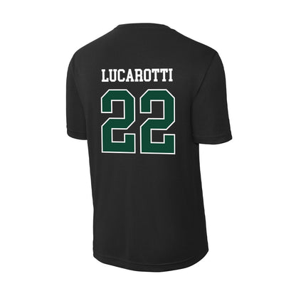 Tiffin - NCAA Men's Basketball : Michael Lucarotti - Activewear T-Shirt-1