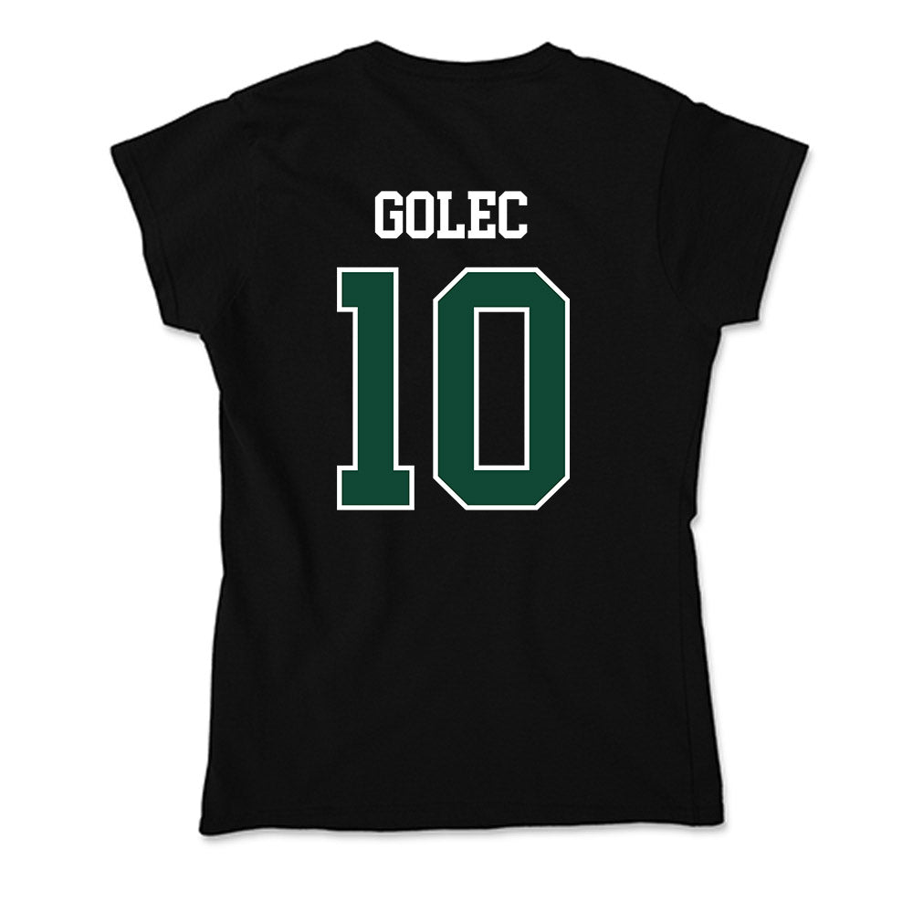 Tiffin - NCAA Men's Lacrosse : Colin Golec - Soft Style Women’s T-Shirt-1