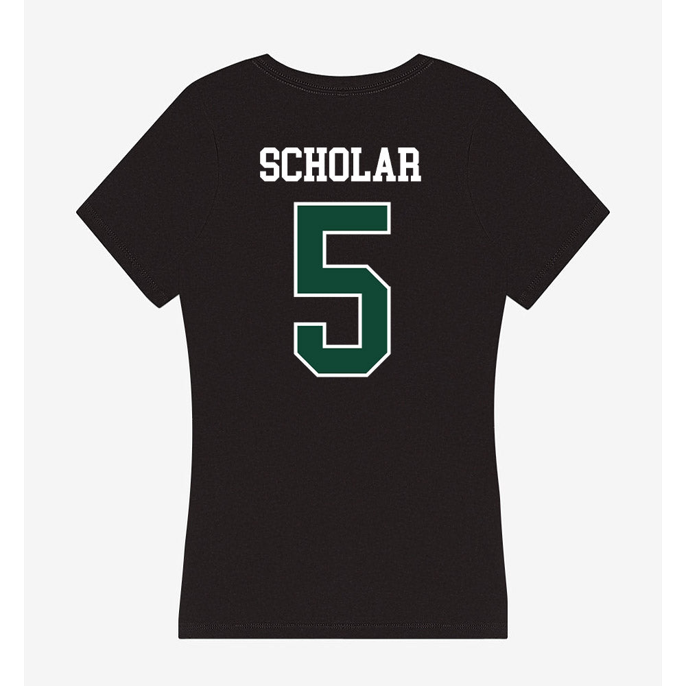 Tiffin - NCAA Men's Lacrosse : Wade Scholar - Women's V-Neck T-Shirt-1