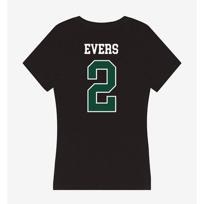 Tiffin - NCAA Football : Ethan Evers - Women's V-Neck T-Shirt-1
