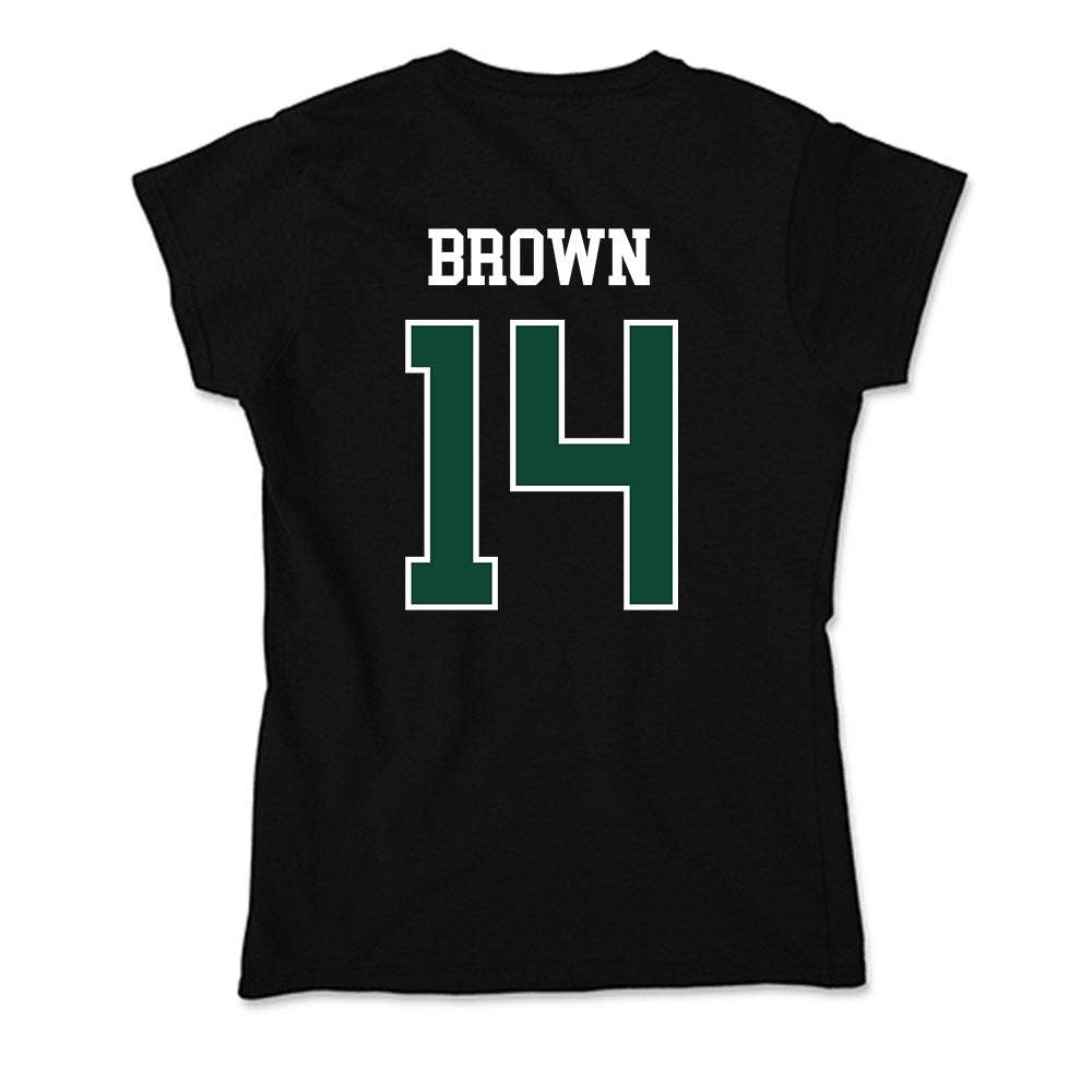 Tiffin - NCAA Men's Lacrosse : Alex Brown - Soft Style Women’s T-Shirt-1