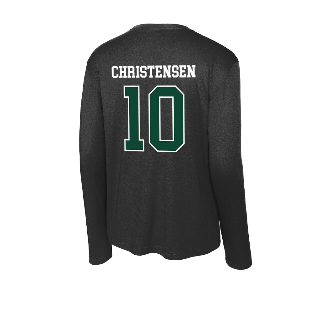 Tiffin - NCAA Women's Lacrosse : Delaney Christensen - Activewear Long Sleeve T-Shirt-1