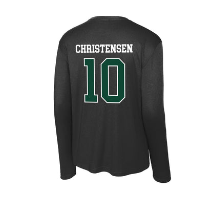 Tiffin - NCAA Women's Lacrosse : Delaney Christensen - Activewear Long Sleeve T-Shirt-1