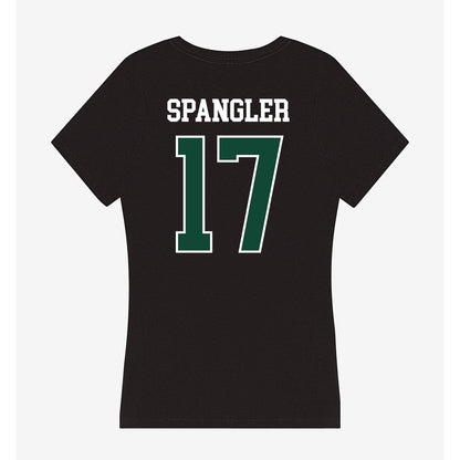 Tiffin - NCAA Women's Lacrosse : Ashley Spangler - Women's V-Neck T-Shirt-1