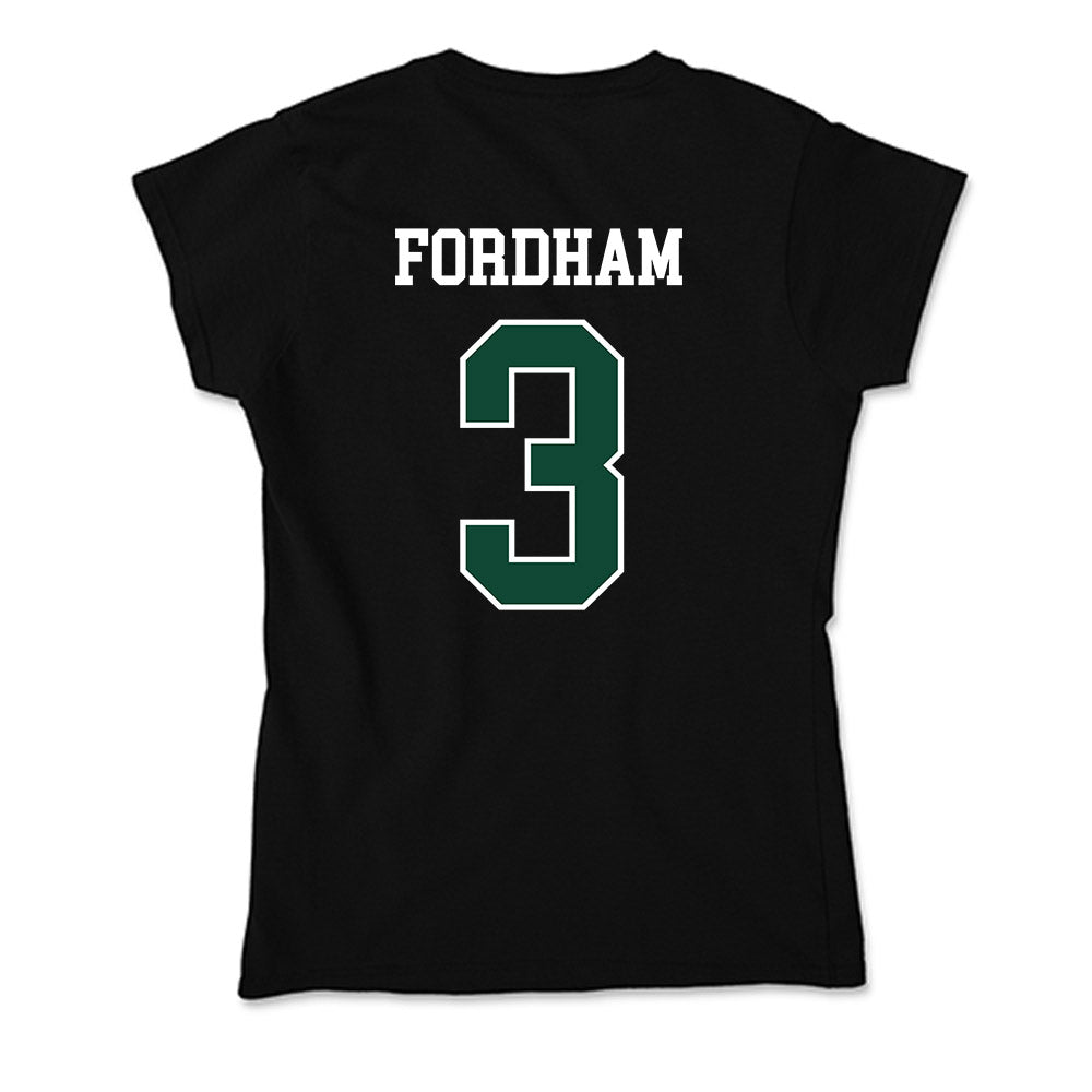 Tiffin - NCAA Men's Basketball : Allen Fordham - Soft Style Women’s T-Shirt-1