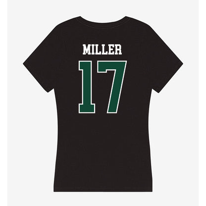 Tiffin - NCAA Men's Lacrosse : Oliver Miller - Women's V-Neck T-Shirt-1
