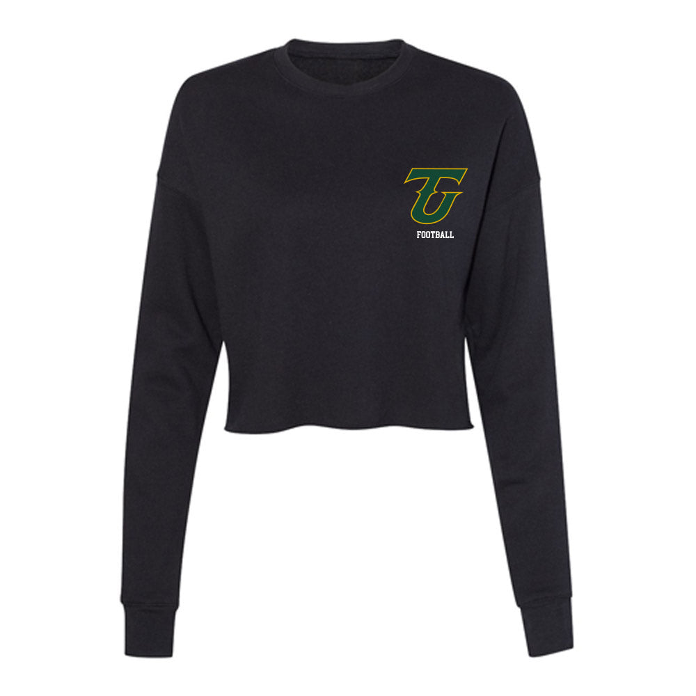 Tiffin - NCAA Football : Jalen Coles - Women's Cropped Crew Fleece-0