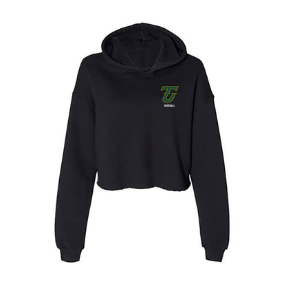 Tiffin - NCAA Baseball : Hayden Bush - Women's Crop Fleece Hoodie-0
