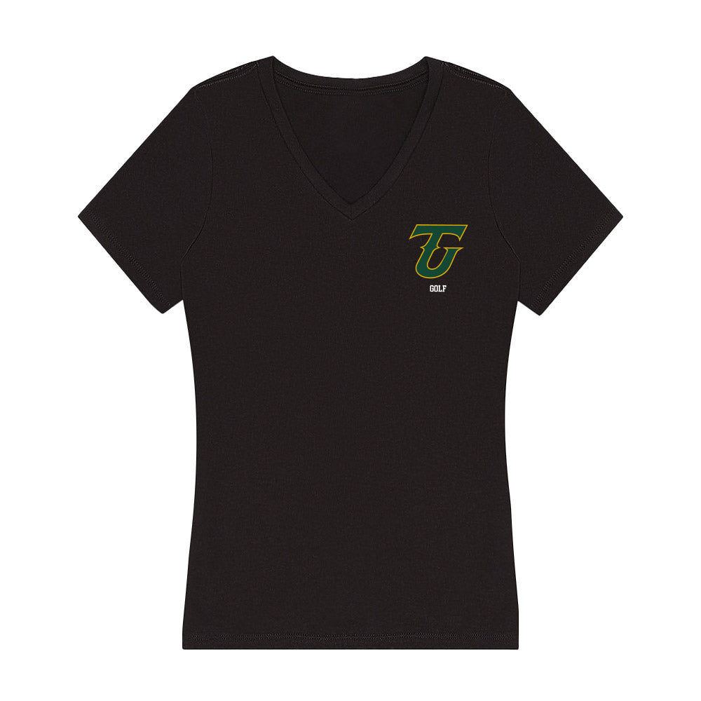 Tiffin - NCAA Women's Golf : Lisa Schumacher - Women's V-Neck T-Shirt-0