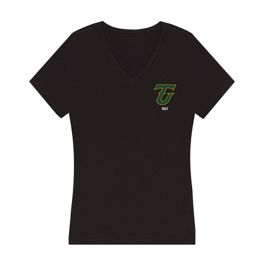Tiffin - NCAA Women's Golf : Lisa Schumacher - Women's V-Neck T-Shirt-0
