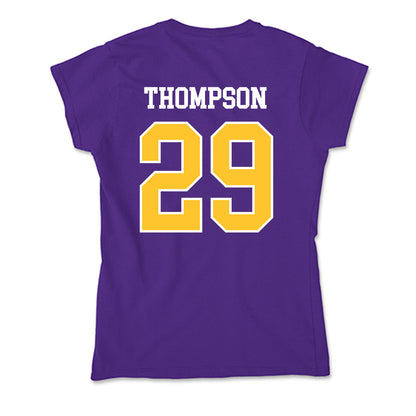 LSUS - NCAA Baseball : Liam Thompson - Soft Style Women’s T-Shirt-1