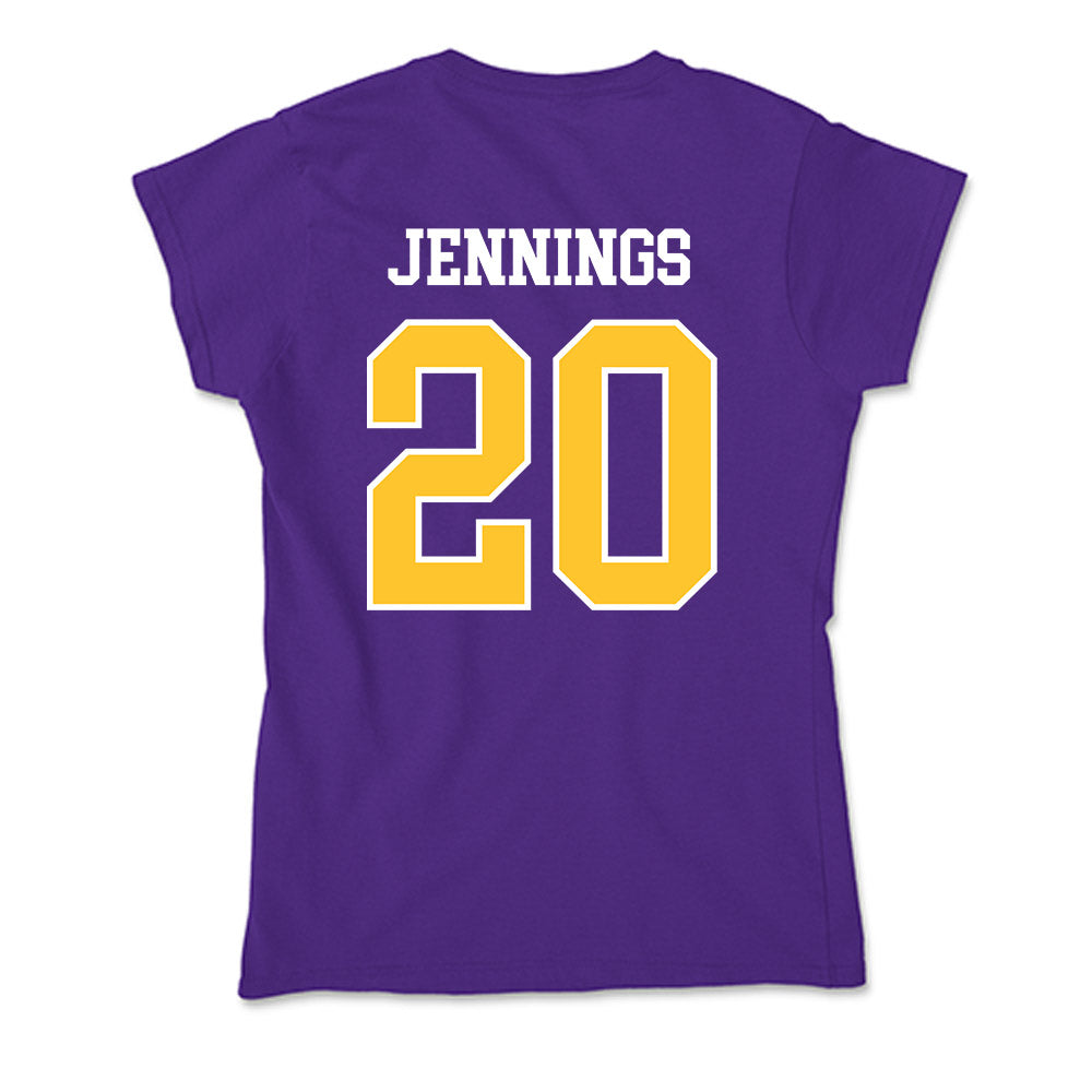 LSUS - NCAA Baseball : Devon Jennings - Soft Style Women’s T-Shirt-1